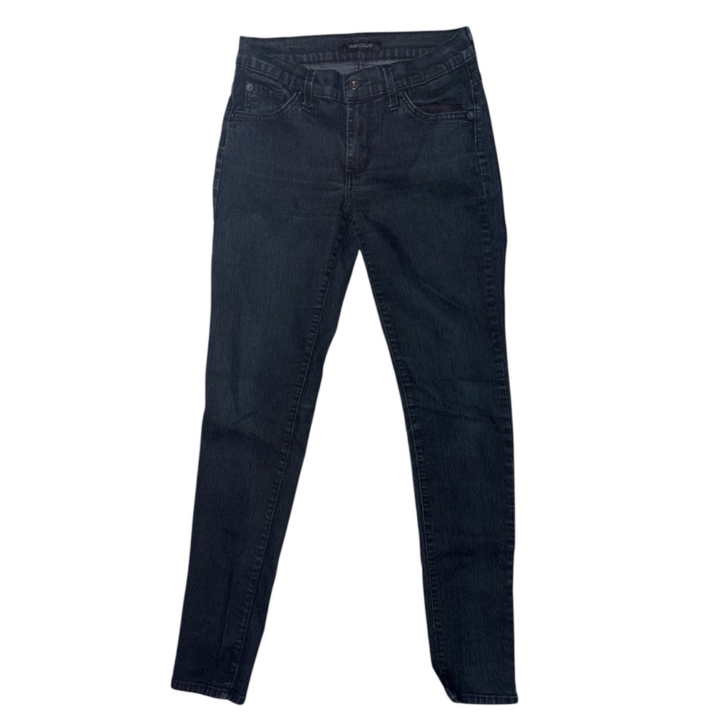 James Jeans Twiggy In Black Cat Skinny Jean Dry Aged Denim Women’s Size 27 - Picture 2 of 9